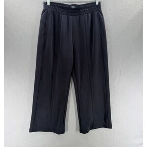 FLX Pants Womens Size L Solace Cropped Wide Leg Loose Fit High Rise Comfy Soft